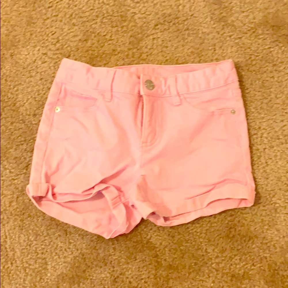 Pink shorts
